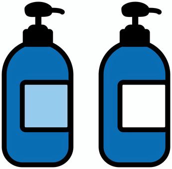 Shampoo/Conditioner Color, JPG, PNG and EPS Shampoo/Conditioner Color, plastic bottle, shampoo, conditioner, JPG, PNG and EPS