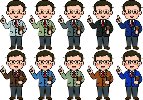 男性の先生です。 授業,先生,シンプル,教師,学び,勉強,指導,学習,説明,学ぶのイラスト素材