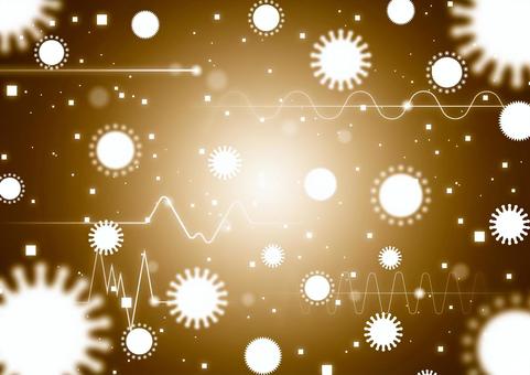 Illustration, virus, bacteria, medical, 