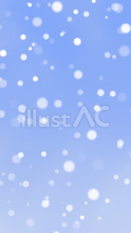 雪の日 縦型