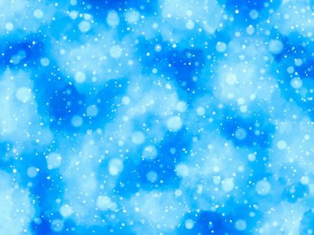 淡く光る雪 背景イラスト 水彩タッチ 淡く光る雪 背景イラスト 水彩タッチ 背景,雪,青色のイラスト素材