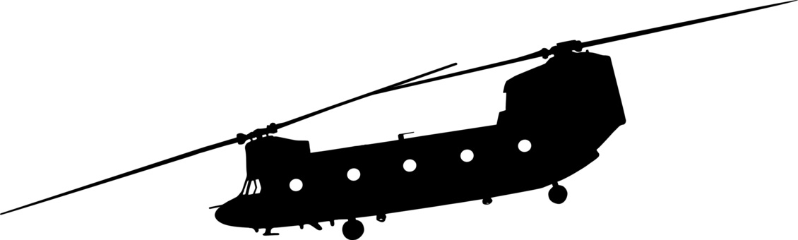 Illustration, helicopter, contour, fighter aircraft, 