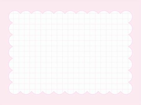 チェック背景33-3 チェック,背景,フレーム,パターン,フワフワ,もこもこ,パステル,淡い,かわいい,ポップのイラスト素材