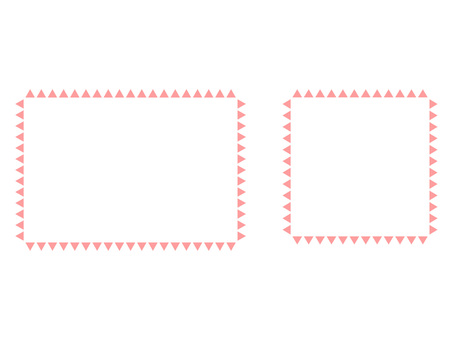 Illustration, triangle, line, four corners, 