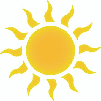 Illustration of the sun, sun, sun, icon, JPG, PNG and AI