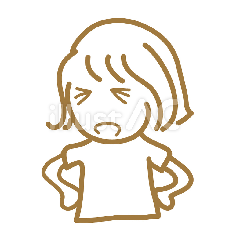 ひと 泣く,人,人物のイラスト素材