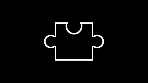 puzzle piece icon, , JPG and PNG