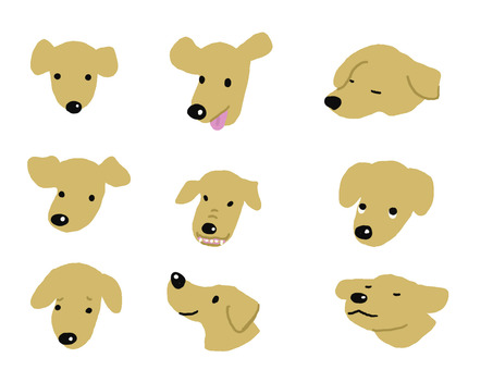 Dog emotions, dog, feeling, expression, JPG and PNG