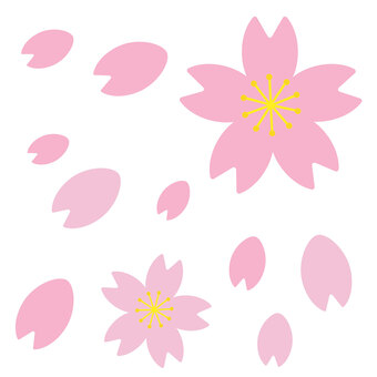 Sakura 01, JPG, PNG and AI Sakura 01, cherry blossoms, graduation ceremony, graduate, JPG, PNG and AI