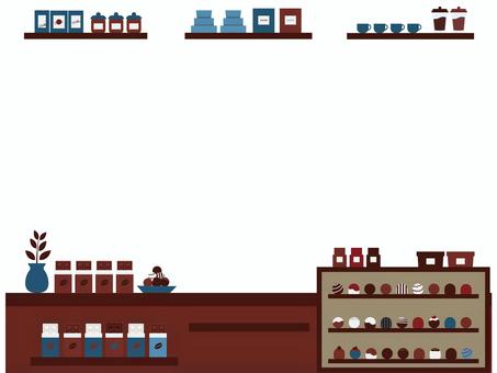 チョコレート専門店のカウンター チョコレート,チョコ,バレンタイン,バレンタインデー,スタッフ,甘い,お菓子,ご褒美,ギフト,プレゼントのイラスト素材