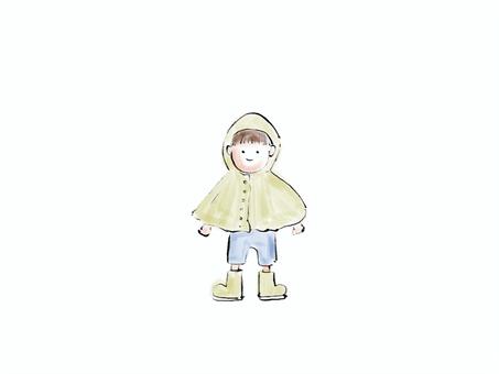 レインコート かっぱ ポンチョ 子供