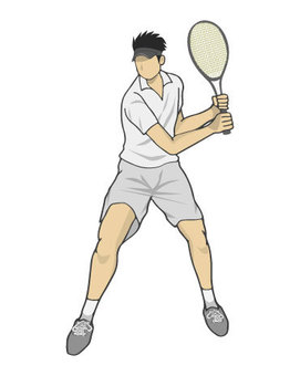 Men's tennis, , JPG, PNG and AI