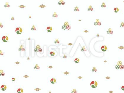 和柄の背景素材
