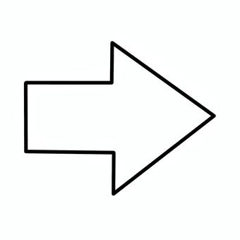 矢印 右向き 白 矢印 右向き 白 矢印,右向き,白,方向,強調,シンプル,ビジネス素材,チラシ素材のイラスト素材