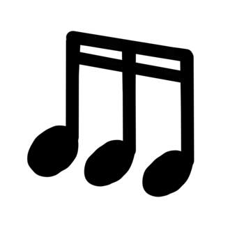 黒字の手書き16分音符(3連) 黒字の手書き16分音符(3連) 16分音符,十六分音符,音符,3連,楽譜,譜面,音楽,ミュージック,演奏,音楽会のイラスト素材