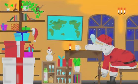 クリスマス クリスマス クリスマス,クリスマスプレゼント,プレゼントのイラスト素材