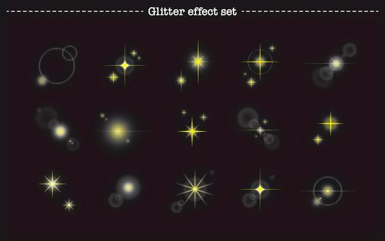 Illustration, light, glitter, texture, 