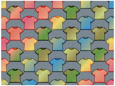 Tシャツ模様の壁紙　グレー　パステル tシャツ,壁紙,背景,ポストカード,柄,パターン,模様,グラデーション,パステルカラー,グレーのイラスト素材