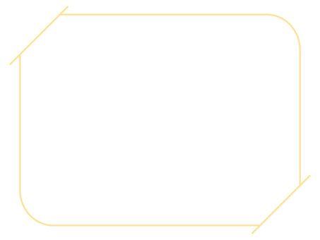 写真・カード用・長方形切り込みフレーム フレーム,背景,ミニマル,長方形,タイトル,角丸,横,四角,幾何学,抽象のイラスト素材