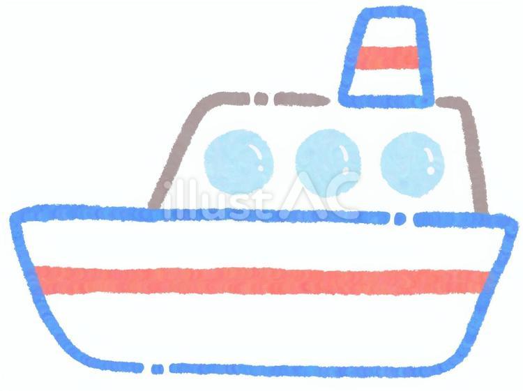 船 船,遊覧船,観光船のイラスト素材