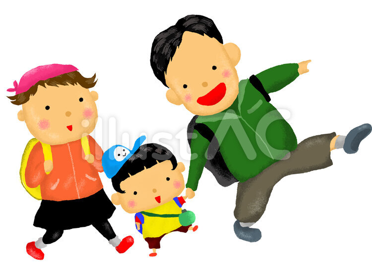 みんなでピクニック 家族,お父さん,パパのイラスト素材