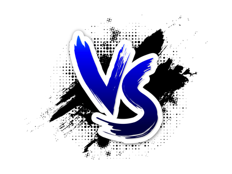 插圖, 對戰, vs, 戰鬥, 