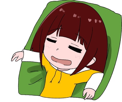 睡覺的女孩, JPG 和 PNG 睡覺的女孩, 打瞌睡, 女孩, 椅子, JPG 和 PNG