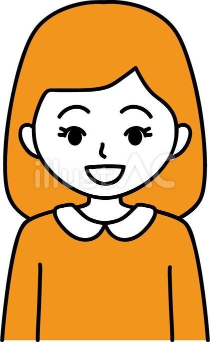笑顔の女の子
