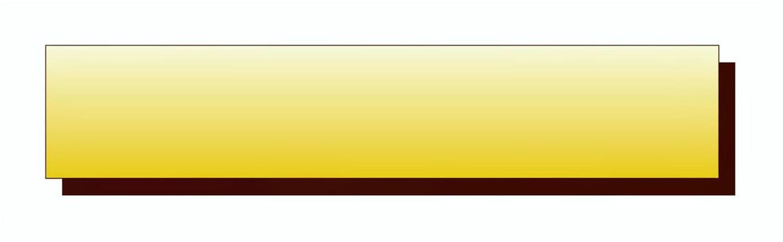 イエローグラデーションフレーム