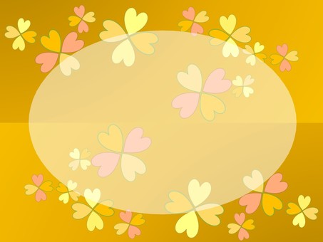 暖かい色の小花が大人可愛いデザイン 可愛い,きれい,暖かい,小花,お洒落,楽しい,グラデーション,秋色,上品,幽玄のイラスト素材