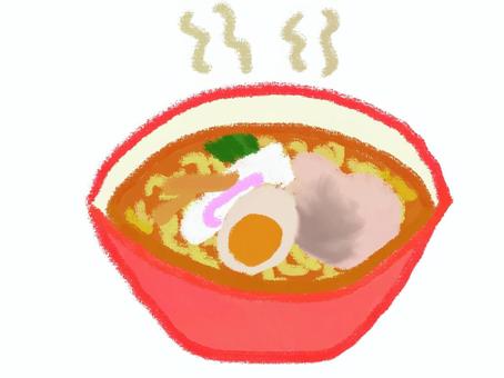 醤油ラーメン 醤油ラーメン,ラーメン,中華そば,麺類,グルメ,ramen,クレヨン,手書きのイラスト素材