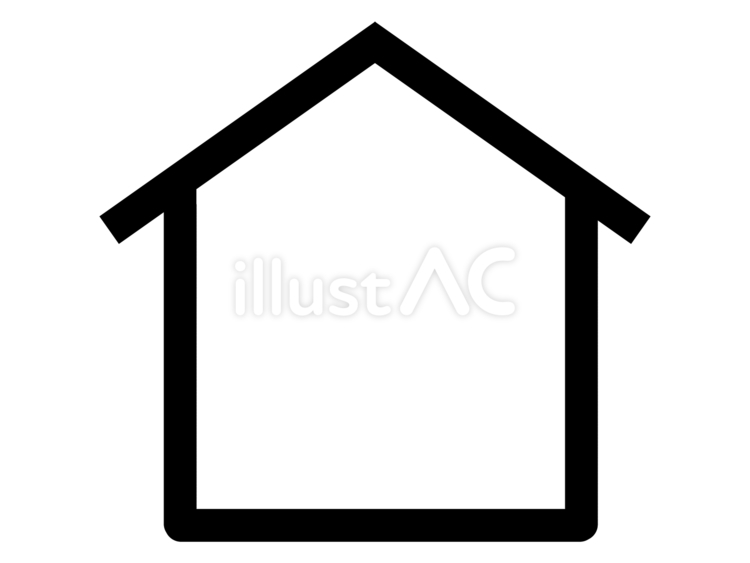 家 家,建物,モノクロのイラスト素材