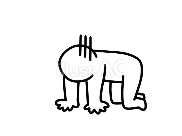 ガックリしてる棒人間イラスト - No: 27222190｜無料イラスト・フリー素材なら「イラストAC」