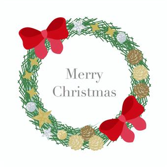 クリスマスリース02