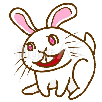 うさぎ。