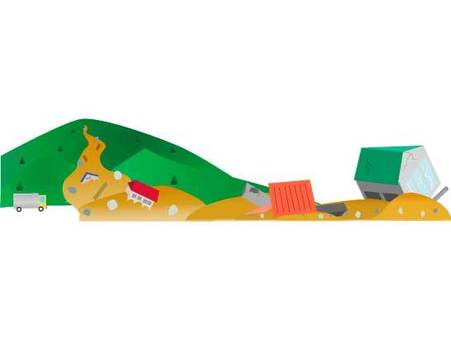 土砂崩れイラスト 無料イラストなら イラストac