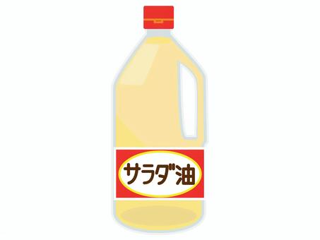 サラダ油 サラダ油,油,オイル,調理油,調味料,調理,料理,キッチンのイラスト素材