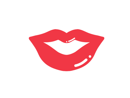 唇 口,唇,ツヤ,プルプル,組織のイラスト素材