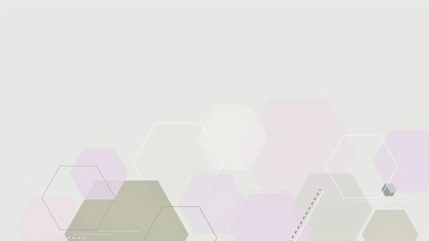 シンプルな背景素材・六角形03グリーン 背景,背景素材,六角形,シンプル,幾何学模様,ビジネス,ナチュラル,ピンク,グリーンのイラスト素材