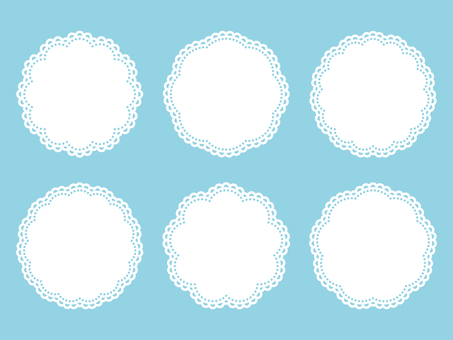 Illustration, race, frame, flower pattern, 