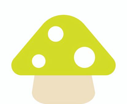 黄キノコ キノコ,秋,味覚,かわいい,きのこ狩り,森,アイコンのイラスト素材