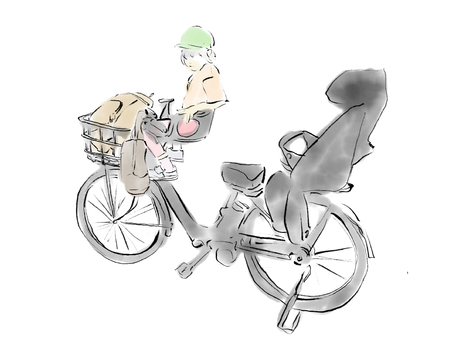 電動自転車と子ども