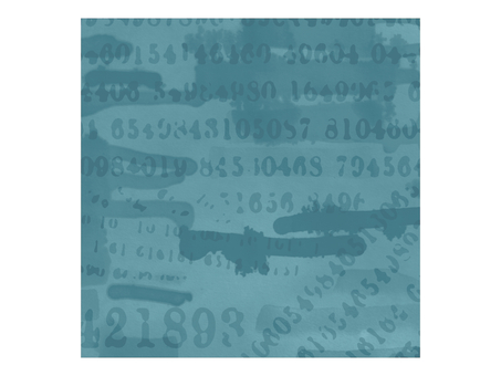 青いレトロな古文書風のランダムな数字背景 背景,抽象,テクスチャ,数字,データ,サイバー,セキュリティ,暗号,ノイズ,パターンのイラスト素材