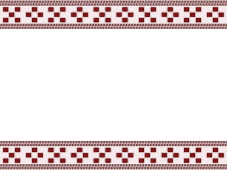 沖縄ミンサー111 ミンサー,沖縄,織物,かりゆし,和柄,伝統紋様,琉球,着物,帯,生地のイラスト素材