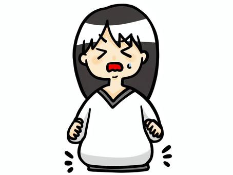 ぽっこりお腹ヤダ! ぽっこりお腹ヤダ! ぽっこり,お腹,ウエスト,体型,メタボ,ダイエット,生活,習慣,不健康,健康のイラスト素材