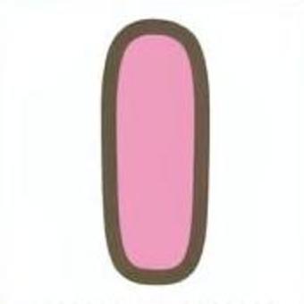 アルファベット　I アルファベット,英語,文字,i,ピンクのイラスト素材