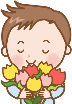 Boy: Bouquet, , JPG and PNG