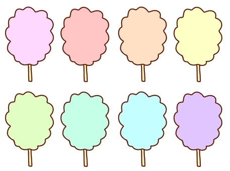 Illustration, cotton candy, festival, summer, 