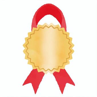 Ribbon sticker, JPG, PNG and AI Ribbon sticker, ribbon, seal, sticker, JPG, PNG and AI