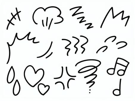 手書きの感情の効果